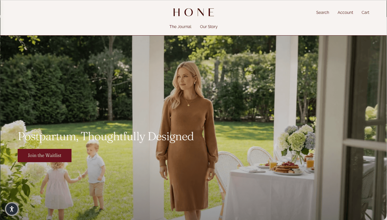 Hone website